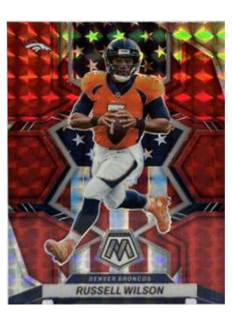 2022 Panini Mosaic Base Set Russell Wilson #257 card