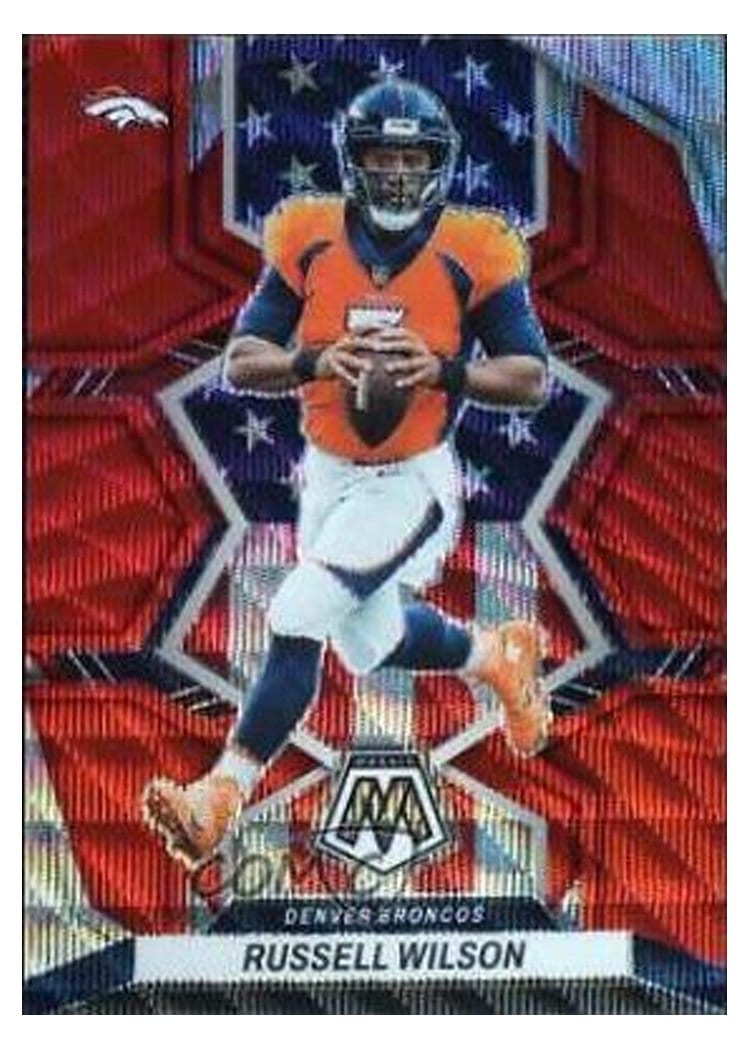 2022 Panini Mosaic Base Set Russell Wilson #257 card