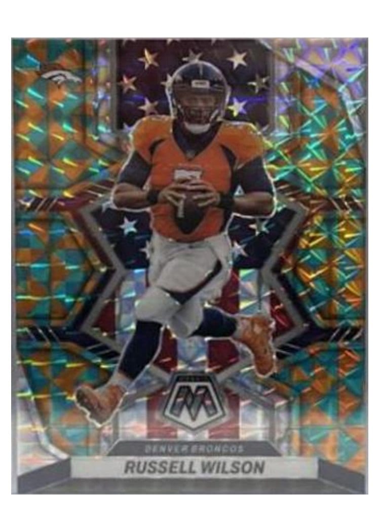 2022 Panini Mosaic Base Set Russell Wilson #257 card