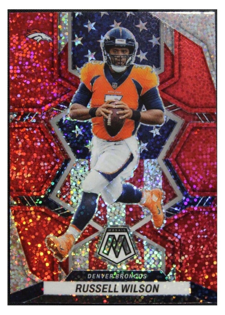2022 Panini Mosaic Base Set Russell Wilson #257 card