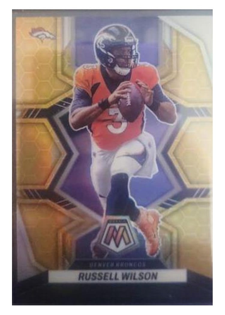 2022 Panini Mosaic Base Set Russell Wilson #58 card