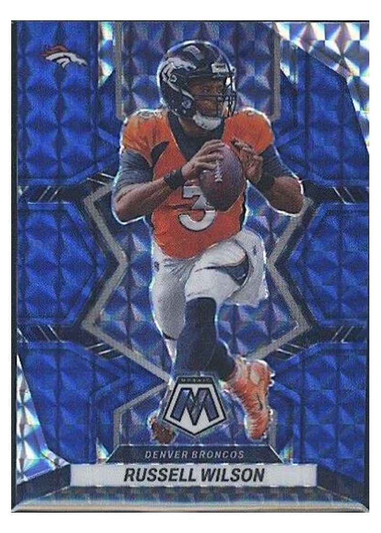 2022 Panini Mosaic Base Set Russell Wilson #58 card