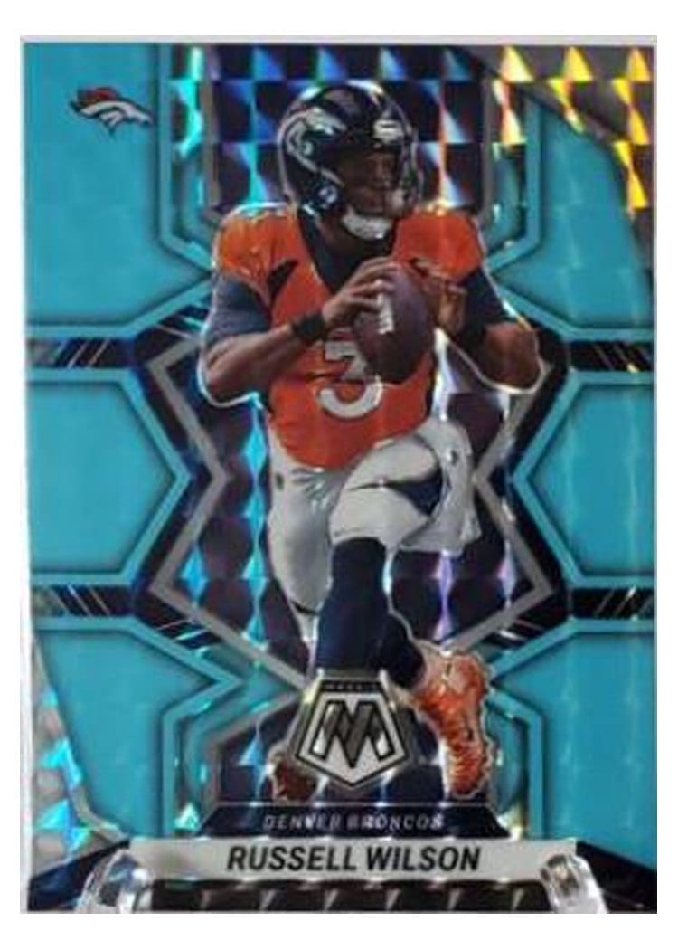 2022 Panini Mosaic Base Set Russell Wilson #58 card