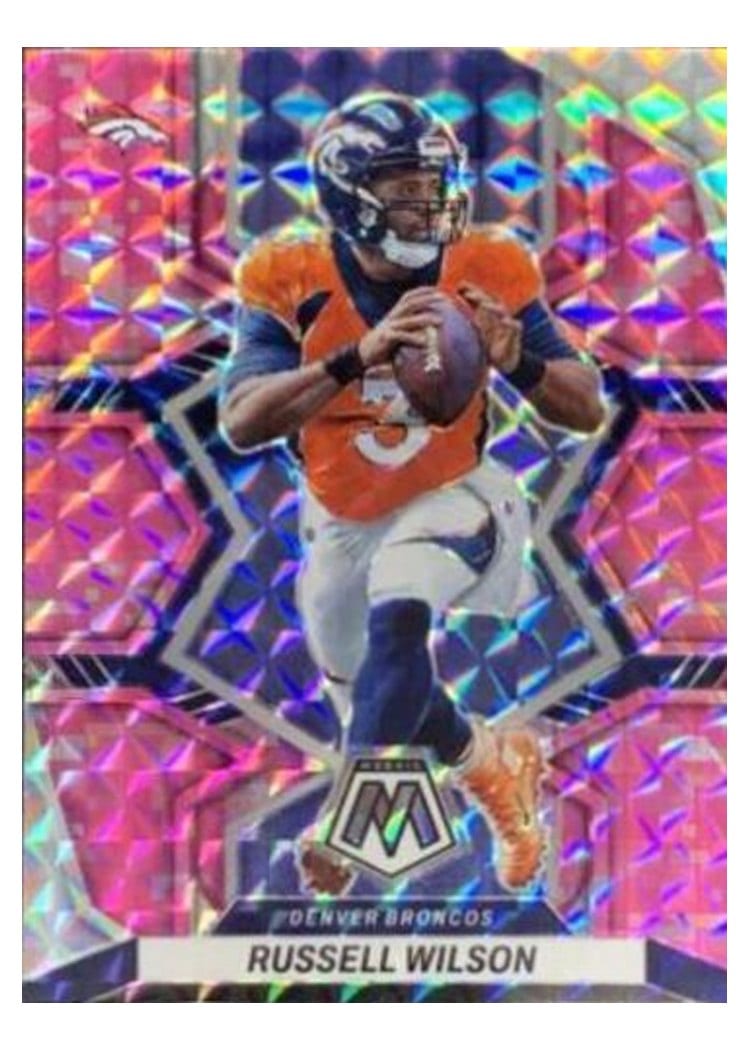 2022 Panini Mosaic Base Set Russell Wilson #58 card