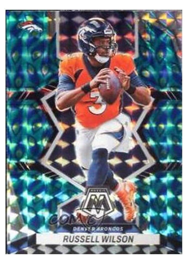 2022 Panini Mosaic Base Set Russell Wilson #58 card