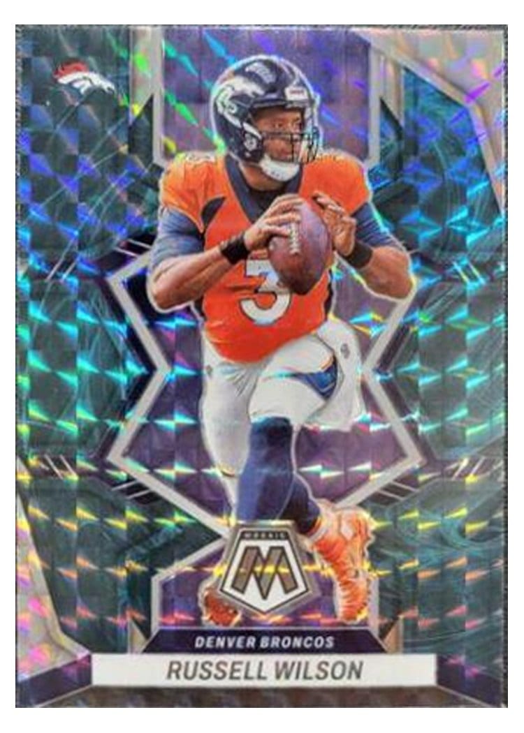 2022 Panini Mosaic Base Set Russell Wilson #58 card