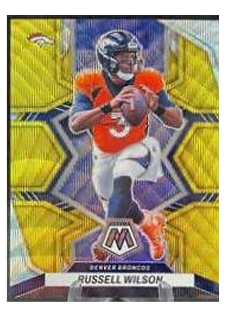 2022 Panini Mosaic Base Set Russell Wilson #58 card