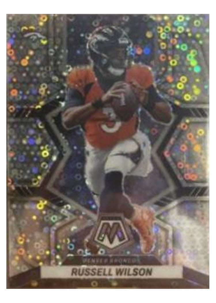 2022 Panini Mosaic Base Set Russell Wilson #58 card