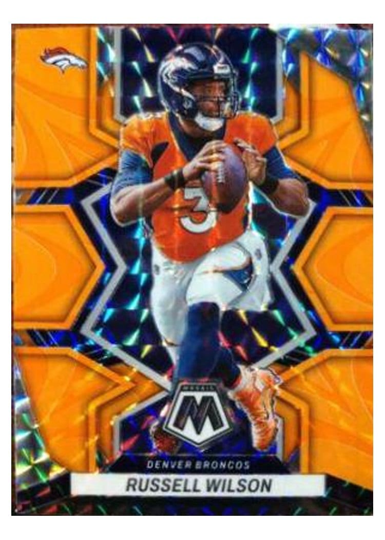 2022 Panini Mosaic Base Set Russell Wilson #58 card