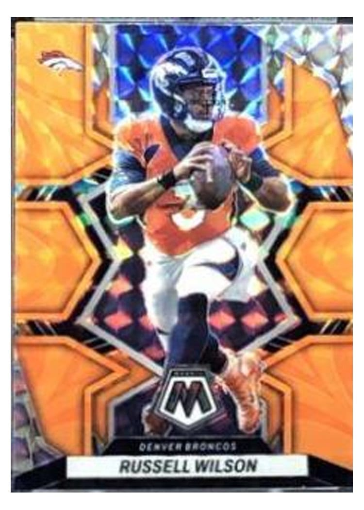 2022 Panini Mosaic Base Set Russell Wilson #58 card