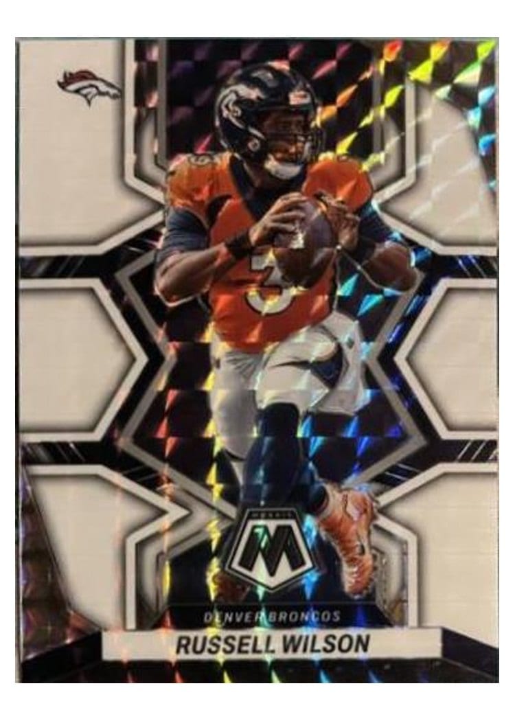 2022 Panini Mosaic Base Set Russell Wilson #58 card