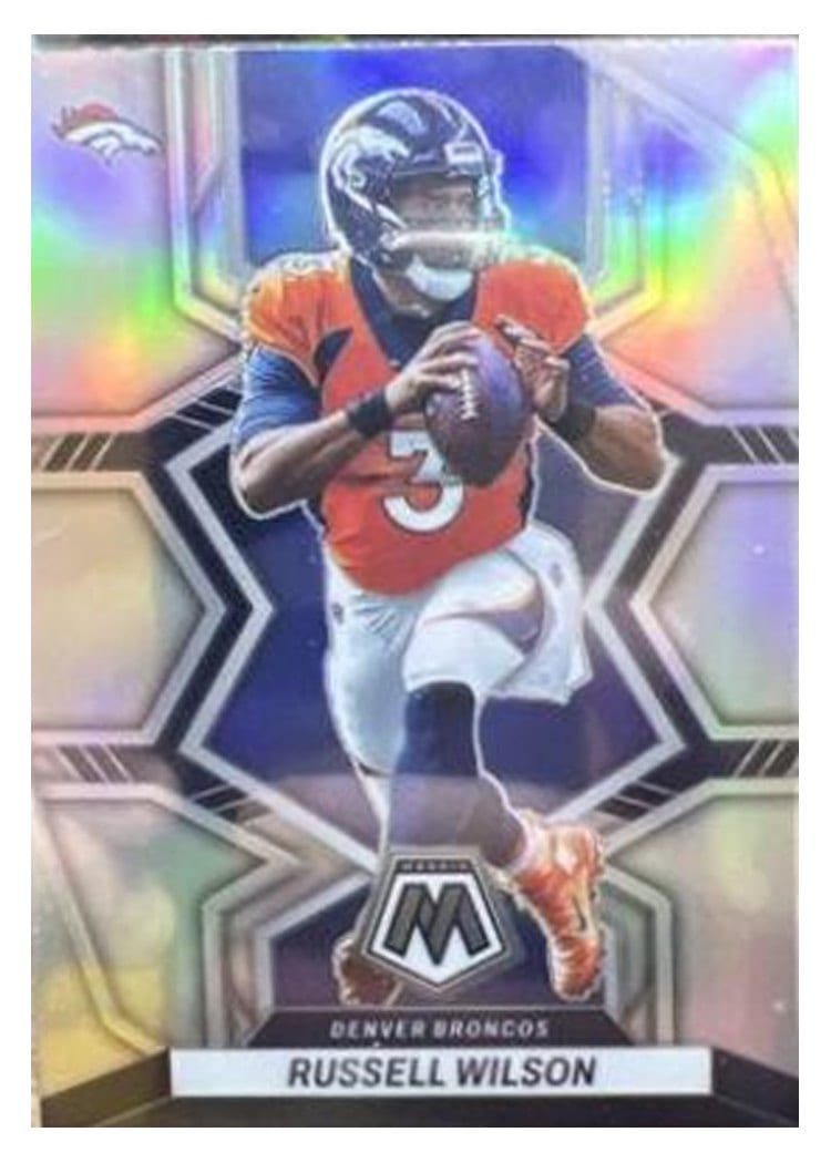 2022 Panini Mosaic Base Set Russell Wilson #58 card