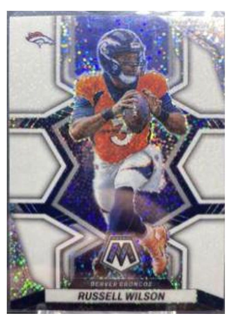 2022 Panini Mosaic Base Set Russell Wilson #58 card