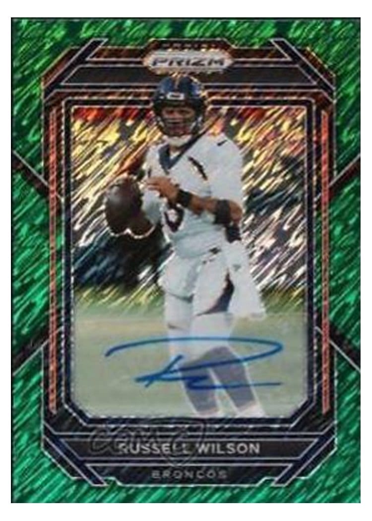 2022 Panini Prizm Base Set Russell Wilson #86 card