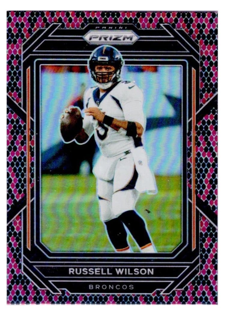 2022 Panini Prizm Base Set Russell Wilson #86 card