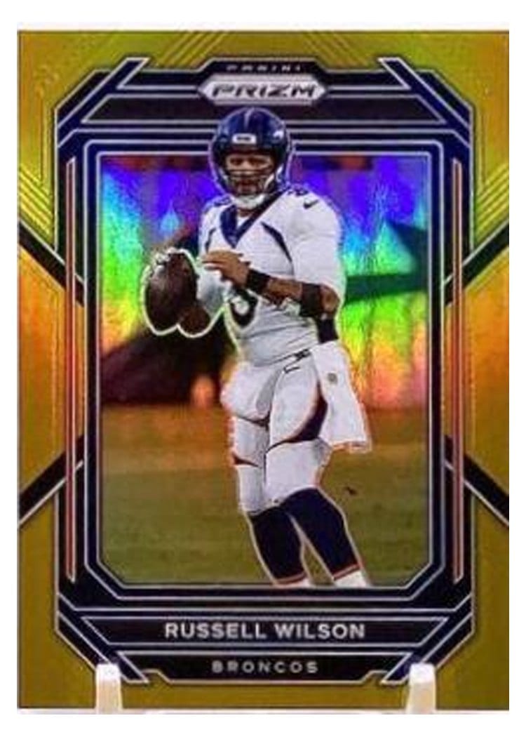 2022 Panini Prizm Base Set Russell Wilson #86 card