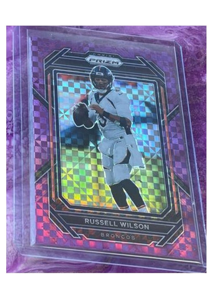 2022 Panini Prizm Base Set Russell Wilson #86 card