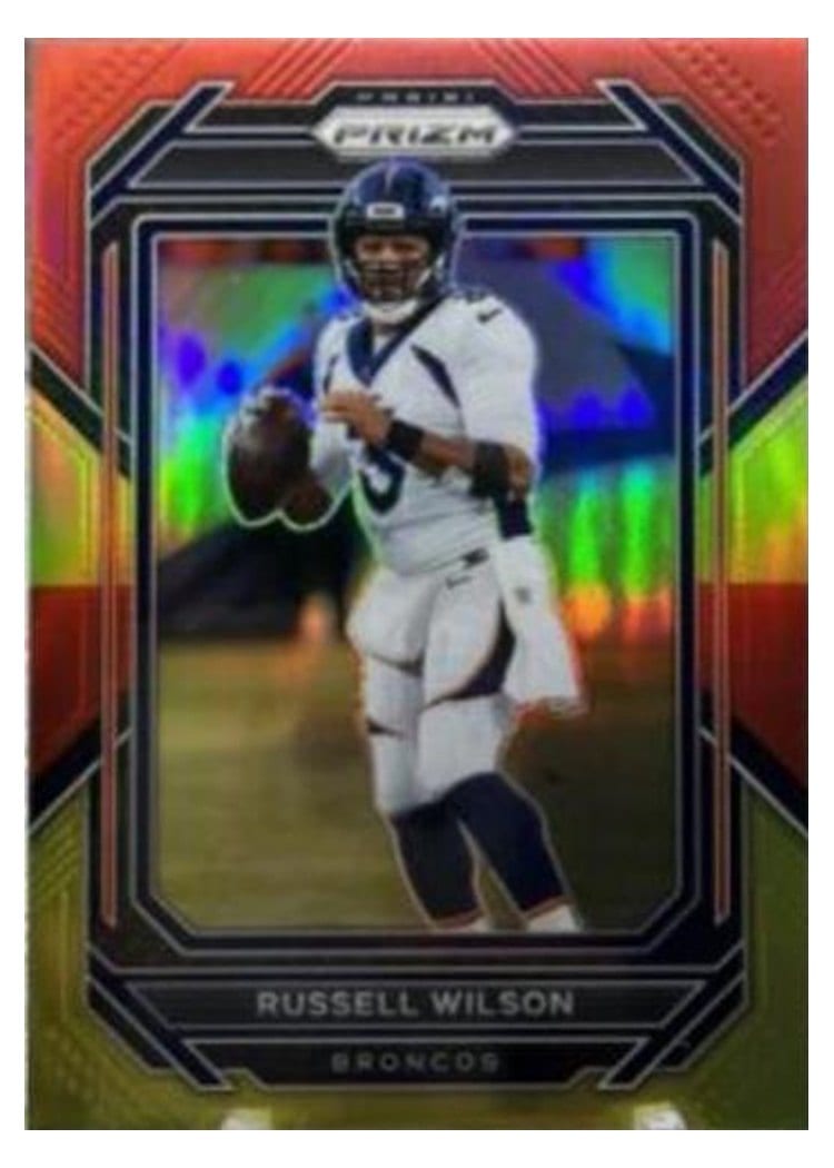 2022 Panini Prizm Base Set Russell Wilson #86 card