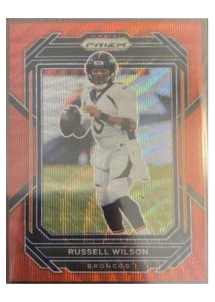 2022 Panini Prizm Base Set Russell Wilson #86 card