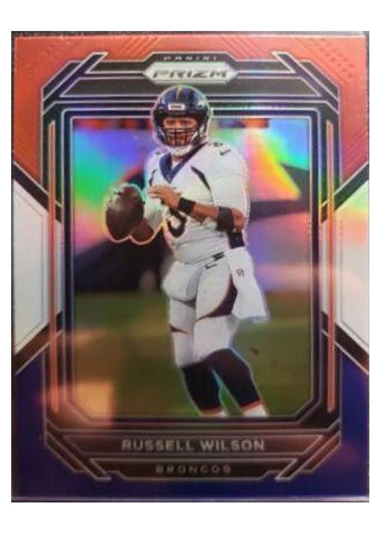 2022 Panini Prizm Base Set Russell Wilson #86 card