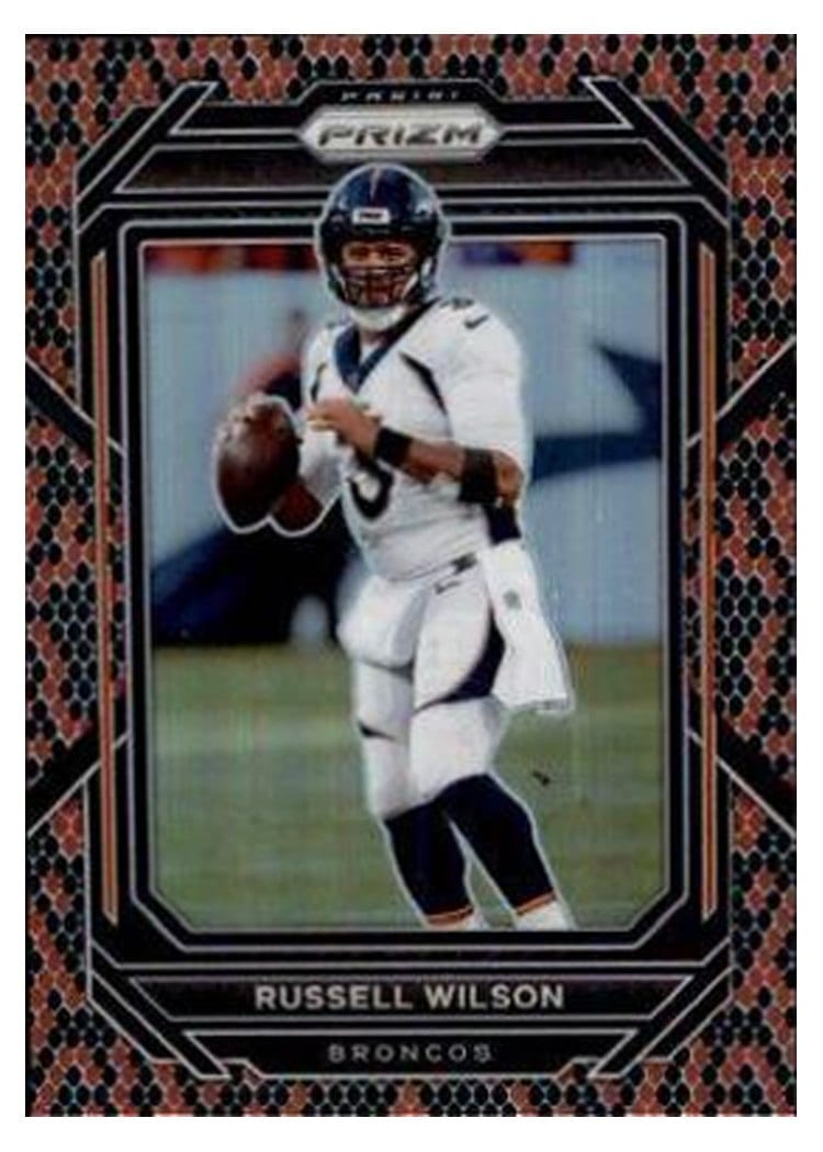 2022 Panini Prizm Base Set Russell Wilson #86 card