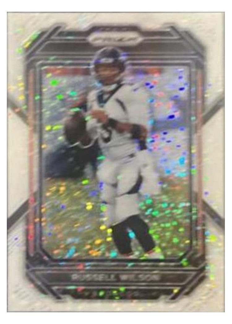 2022 Panini Prizm Base Set Russell Wilson #86 card