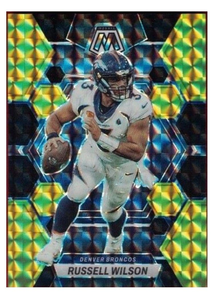 2023 Panini Mosaic Base Set Russell Wilson #65 card