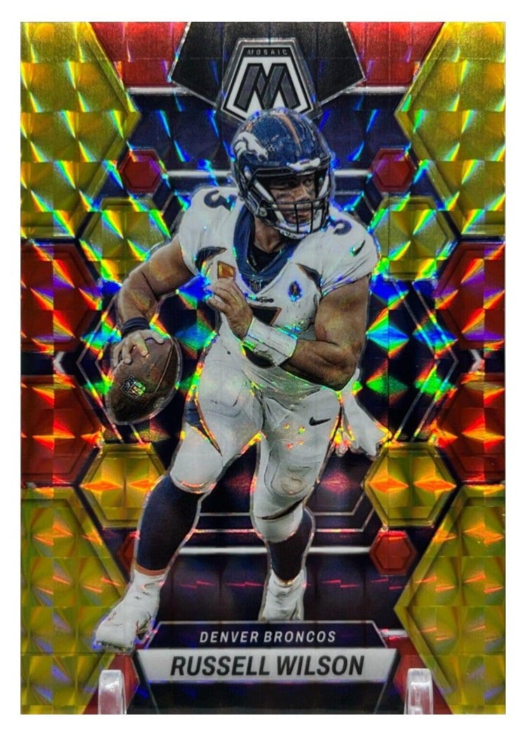 2023 Panini Mosaic Base Set Russell Wilson #65 card