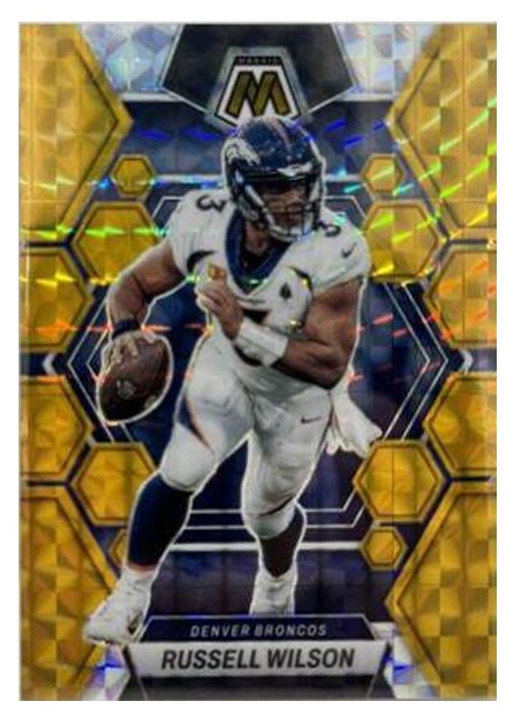 2023 Panini Mosaic Base Set Russell Wilson #65 card