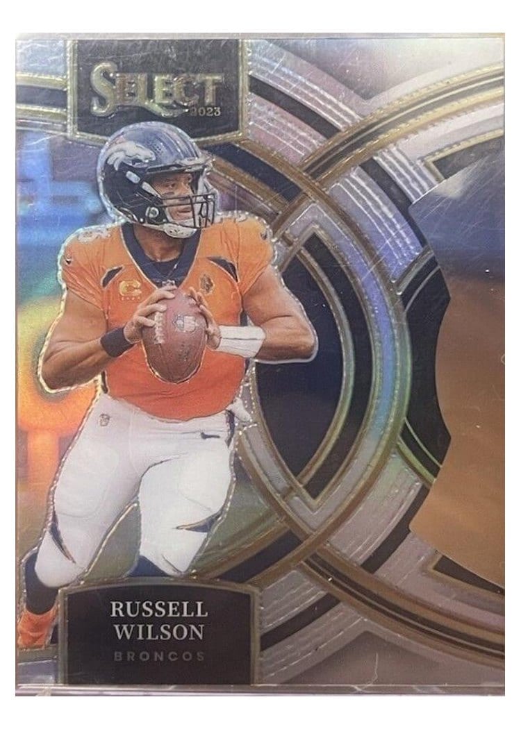 2023 Panini Select Base Set Russell Wilson #129 card