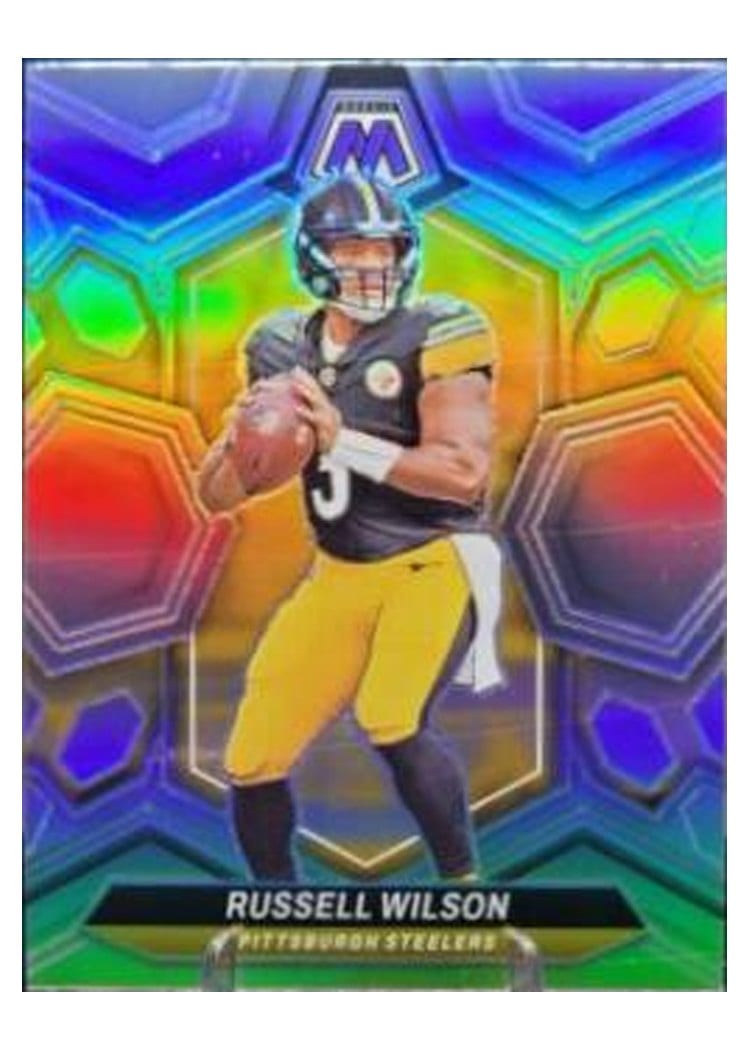 2024 Panini Mosaic Base Set Russell Wilson #183 card