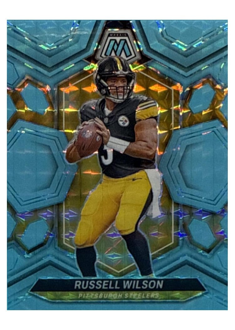 2024 Panini Mosaic Base Set Russell Wilson #183 card