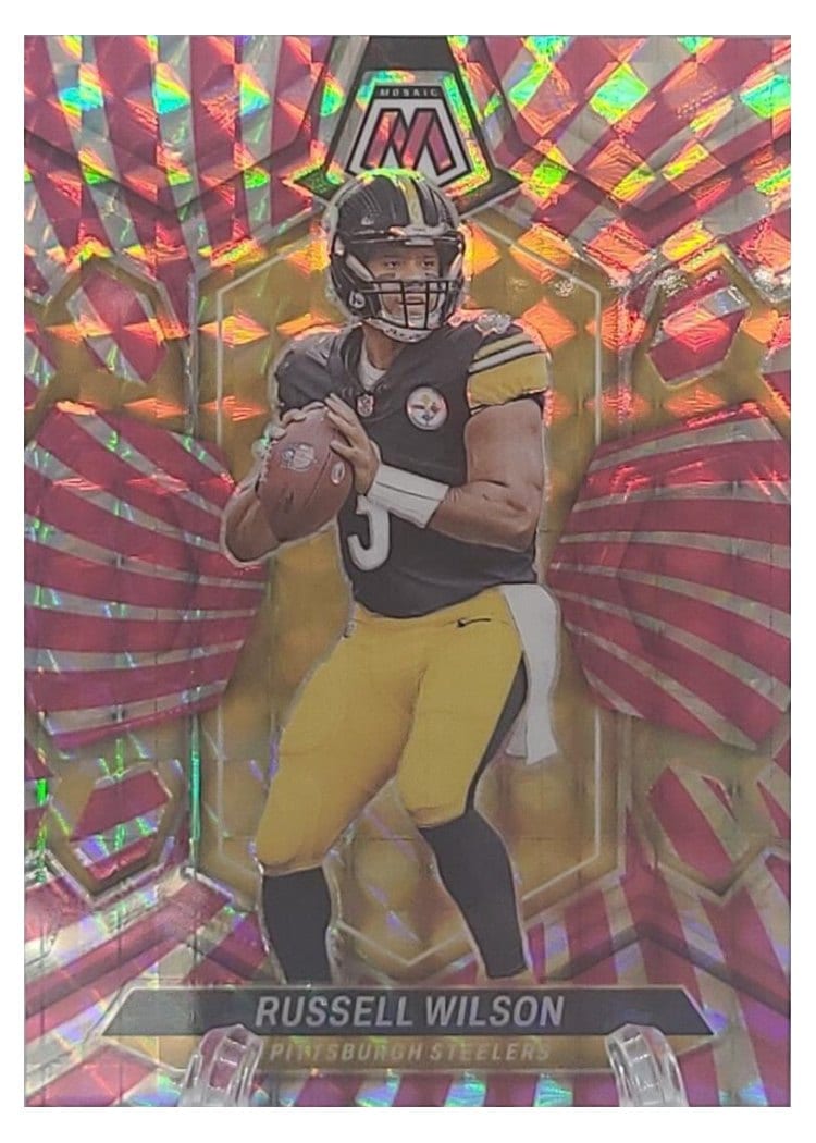 2024 Panini Mosaic Base Set Russell Wilson #183 card