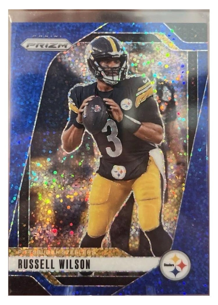 2024 Panini Prizm Base Set Russell Wilson #240 card