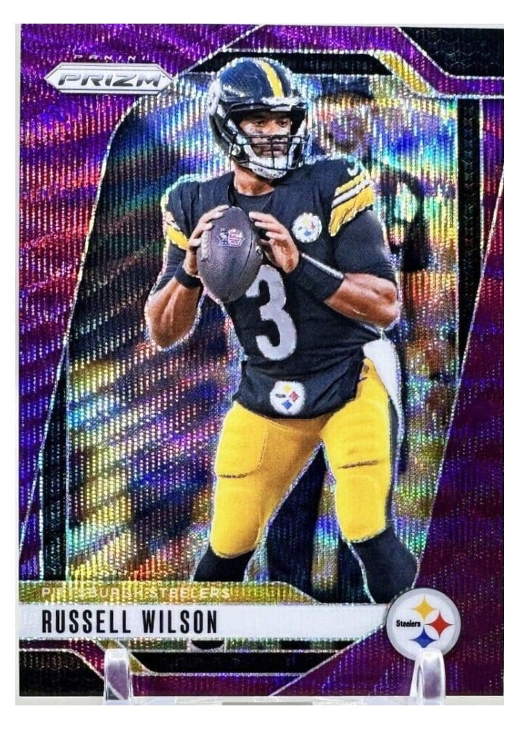 2024 Panini Prizm Base Set Russell Wilson #240 card