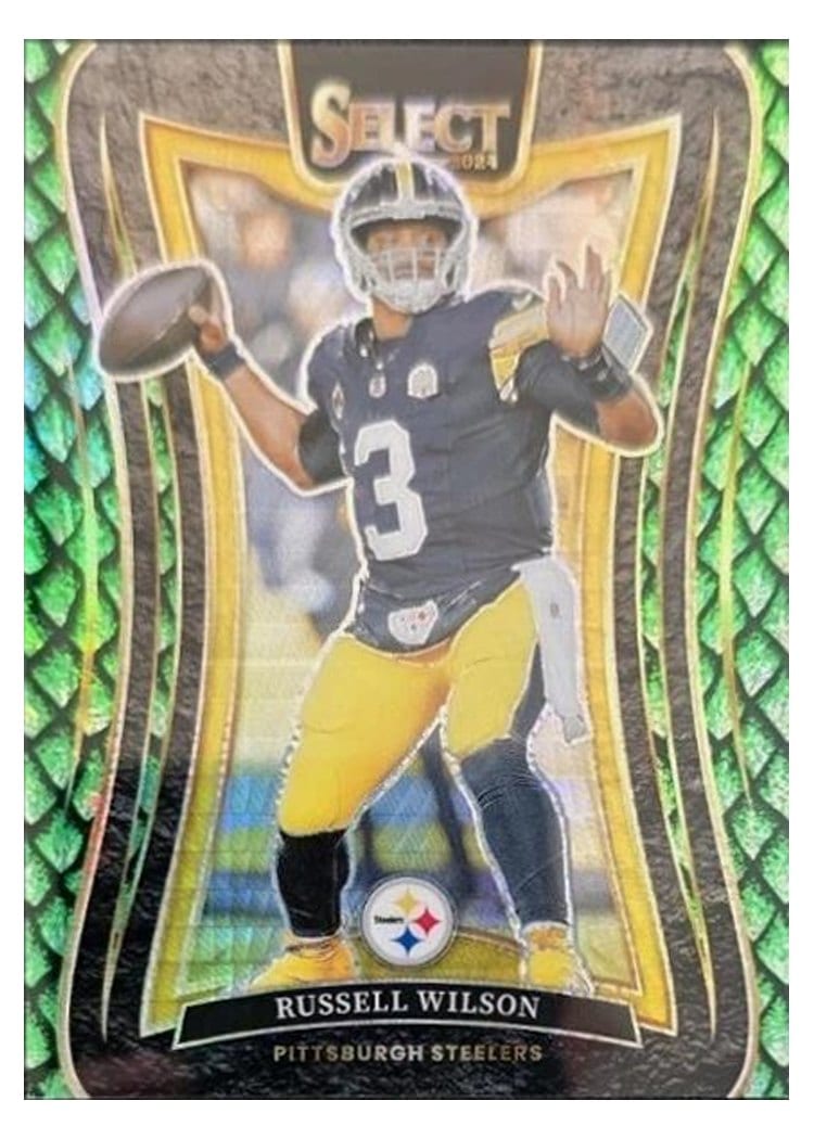 2024 Panini Select Base Set Russell Wilson #373 card