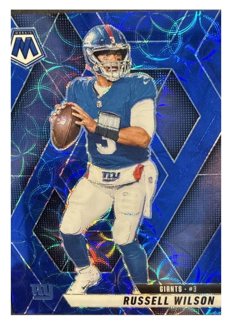 2025 Panini Mosaic Base Set Russell Wilson #14 card