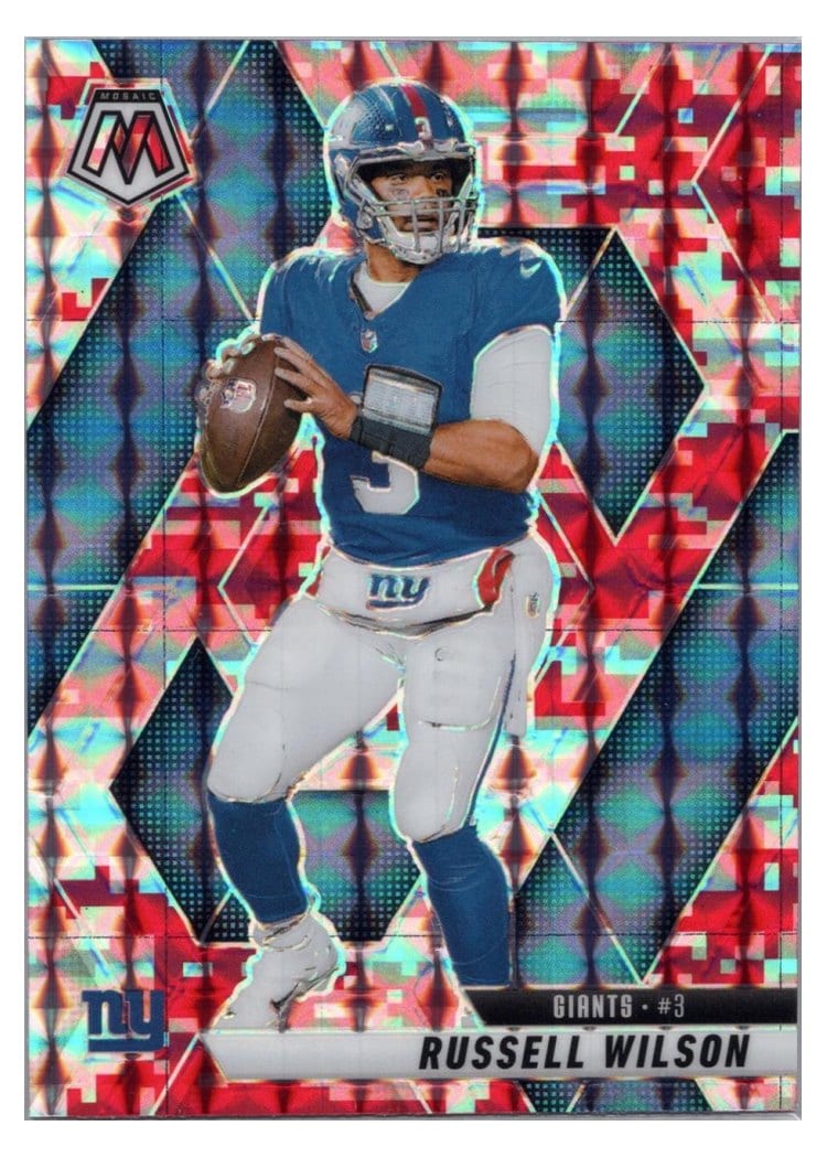 2025 Panini Mosaic Base Set Russell Wilson #14 card
