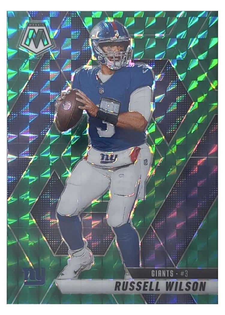 2025 Panini Mosaic Base Set Russell Wilson #14 card