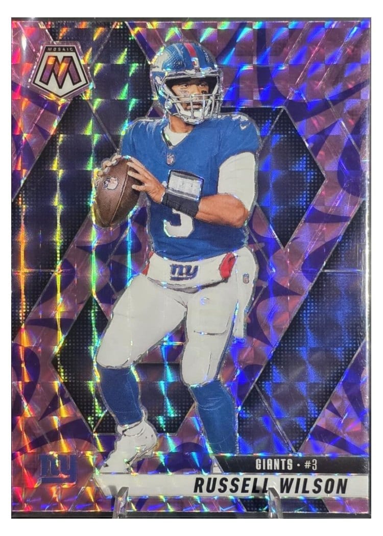 2025 Panini Mosaic Base Set Russell Wilson #14 card