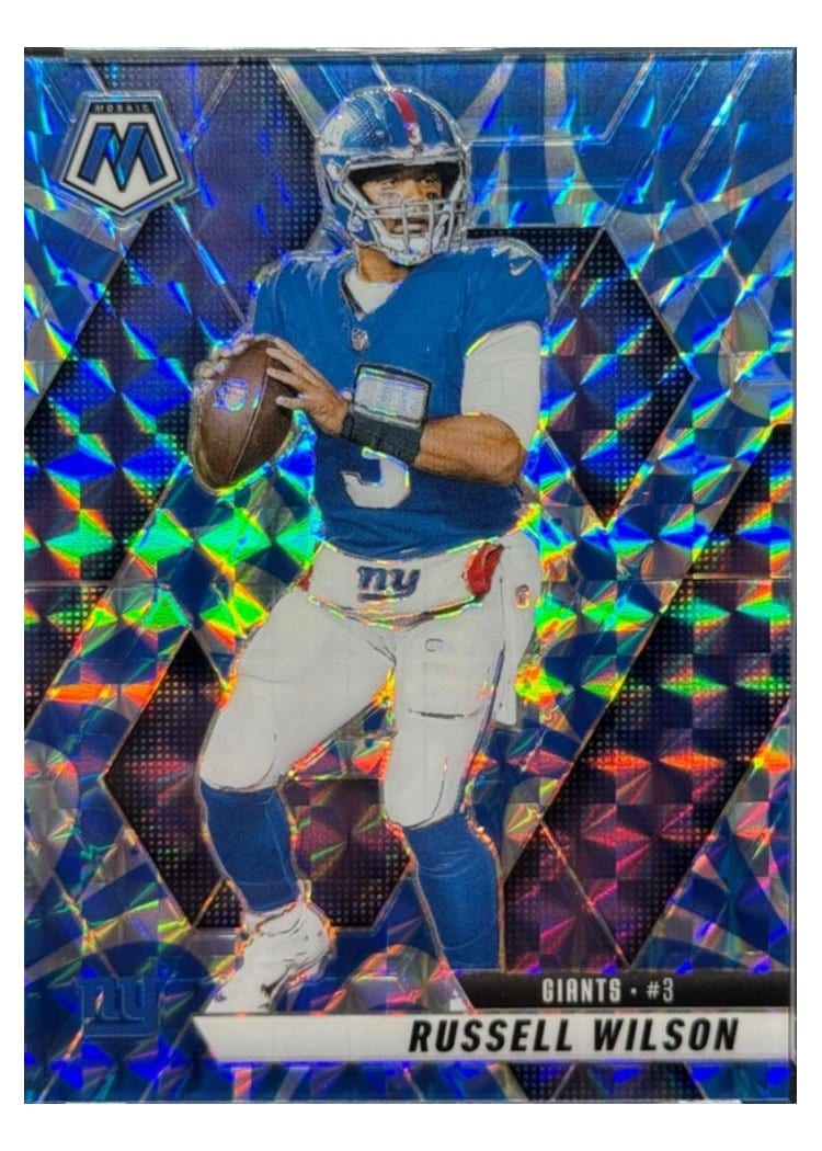 2025 Panini Mosaic Base Set Russell Wilson #14 card