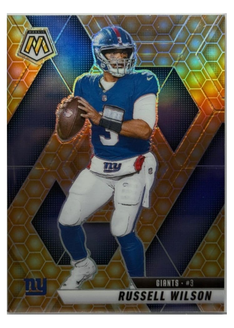 2025 Panini Mosaic Base Set Russell Wilson #14 card