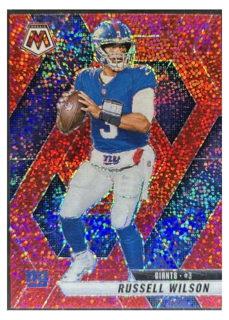 2025 Panini Mosaic Base Set Russell Wilson #14 card