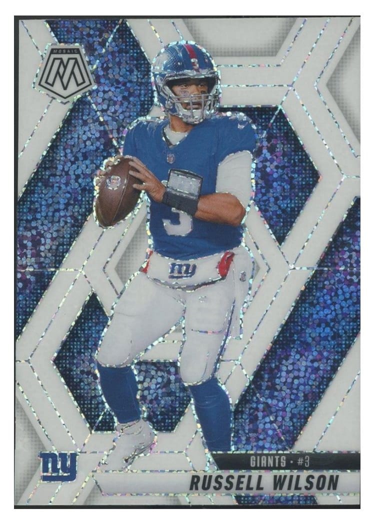 2025 Panini Mosaic Base Set Russell Wilson #14 card