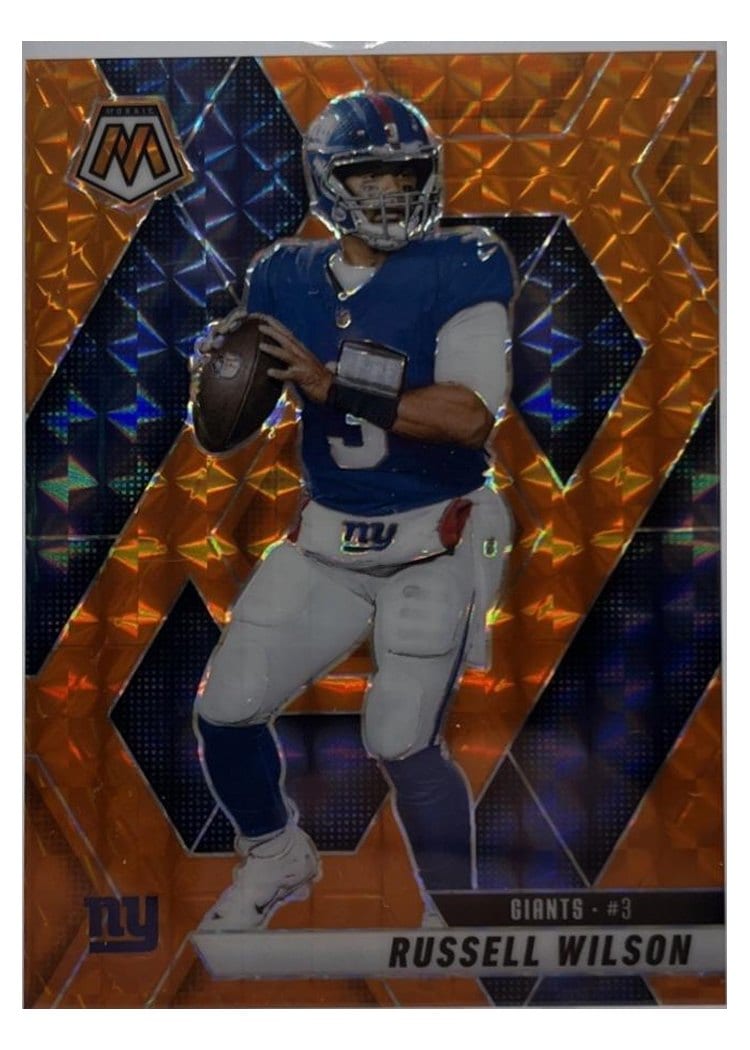 2025 Panini Mosaic Base Set Russell Wilson #14 card