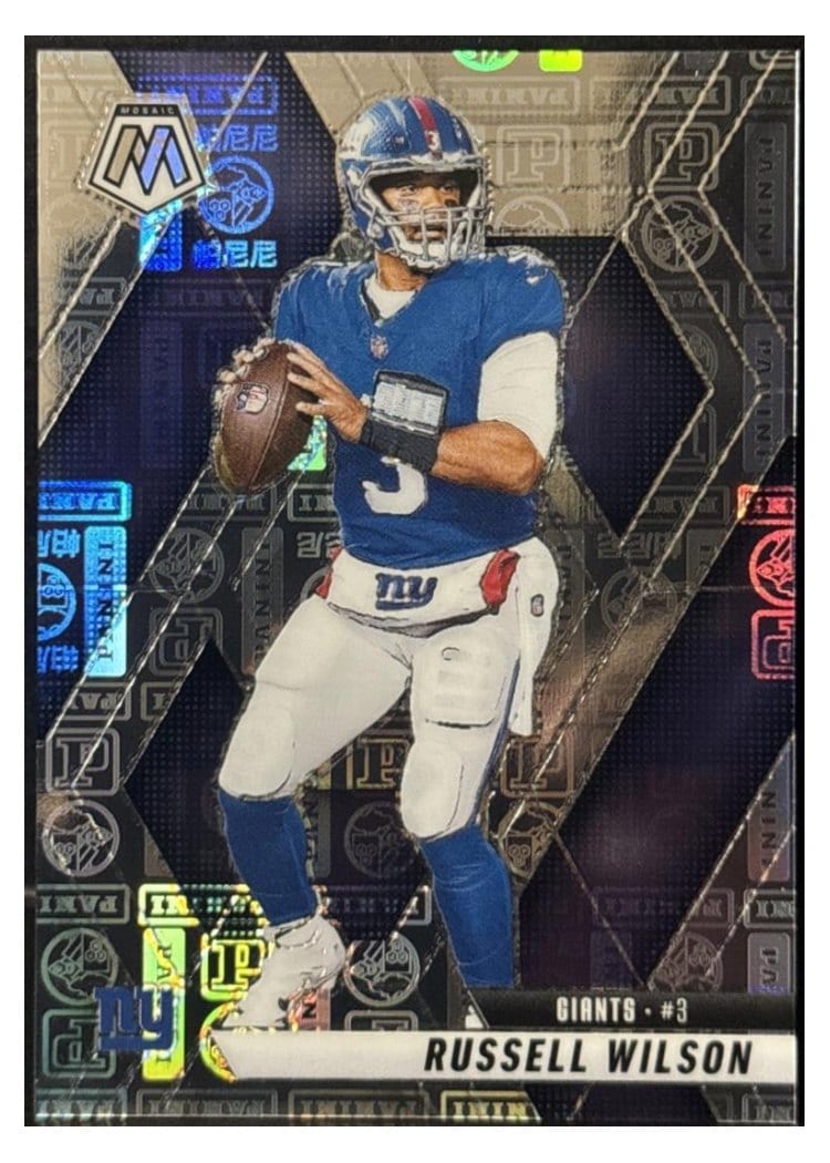 2025 Panini Mosaic Base Set Russell Wilson #14 card
