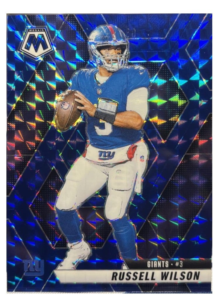 2025 Panini Mosaic Base Set Russell Wilson #14 card