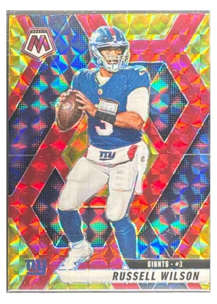 2025 Panini Mosaic Base Set Russell Wilson #14 card