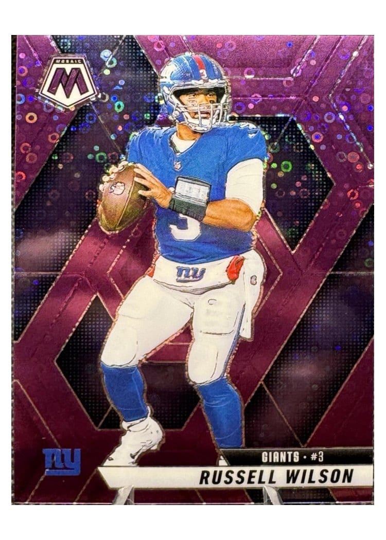 2025 Panini Mosaic Base Set Russell Wilson #14 card