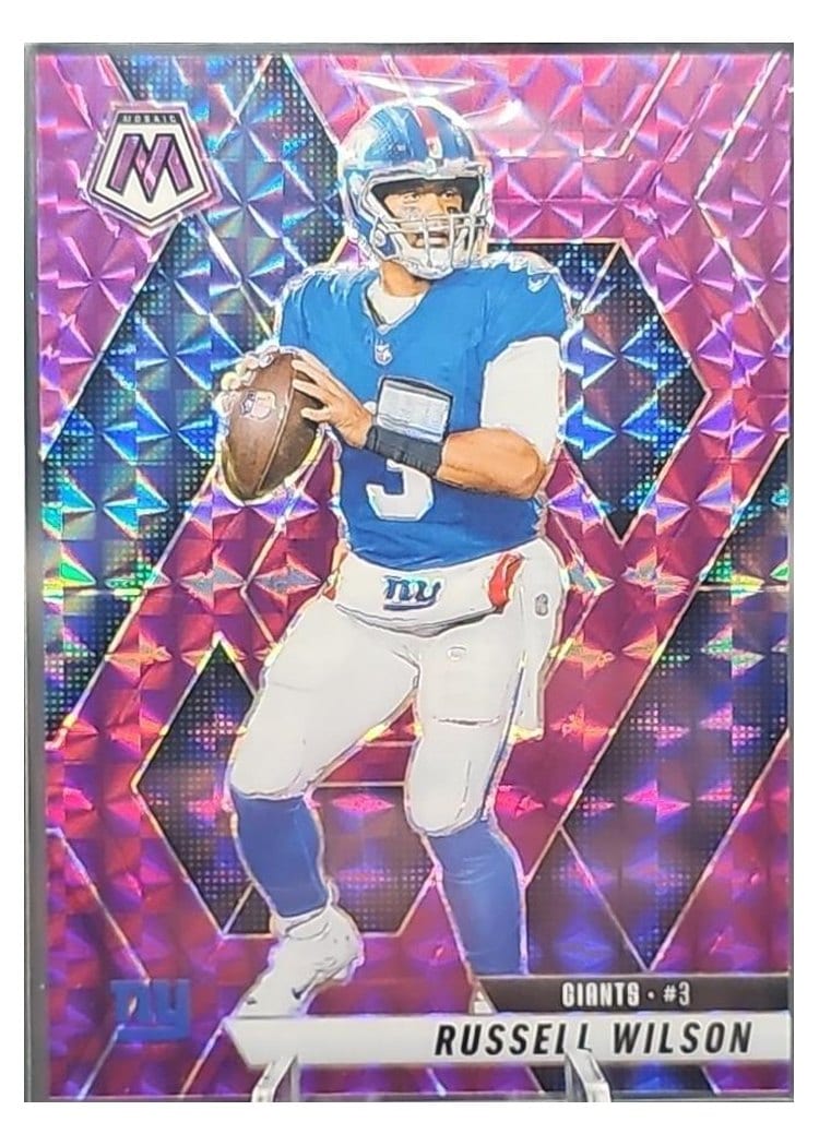 2025 Panini Mosaic Base Set Russell Wilson #14 card